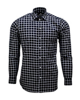 JADE BLACK CHECKED PREMIUM COTTON SHIRT