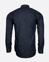 JADE BLACK MICRO CHECK PREMIUM GIZA COTTON SHIRT