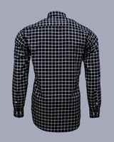 Jade Black Formal Plain-Solid Premium Cotton Shirt For Men - Snitch Shirts