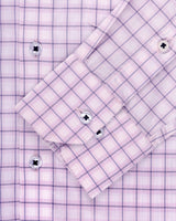 LIGHTEN PINK WITH CHECKS SOFT COTTON SHIRT