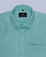 TURQUOISE BLUE PREMIUM OXFORD SHIRT