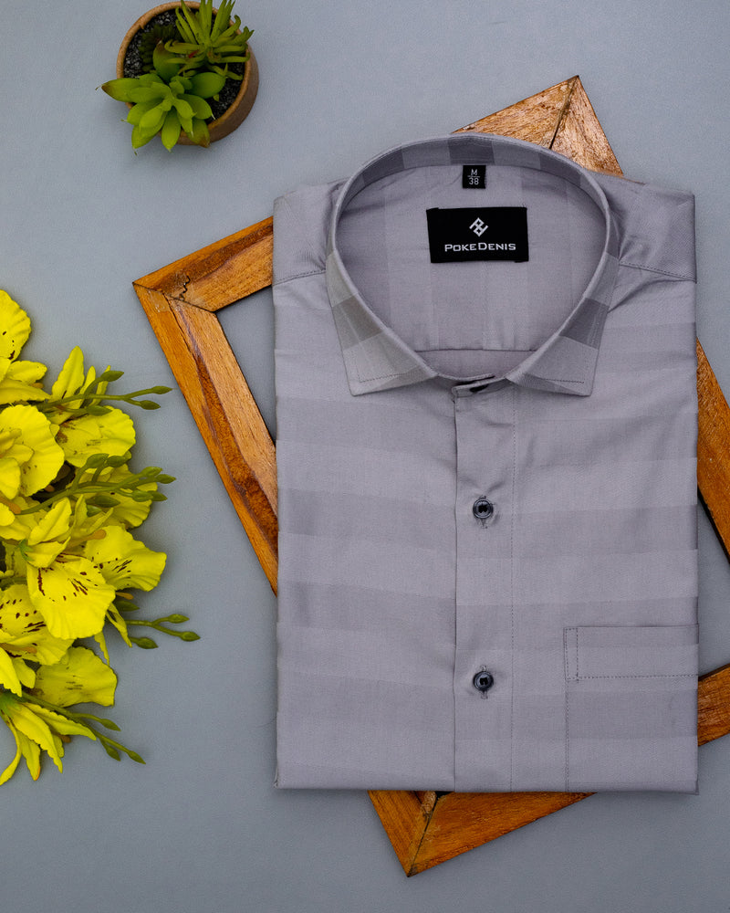 Antique Gray super soft premium Giza cotton shirt